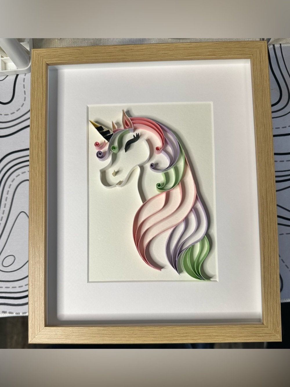 Magical Handmade 3D Quilling Art – Unicorn Edition